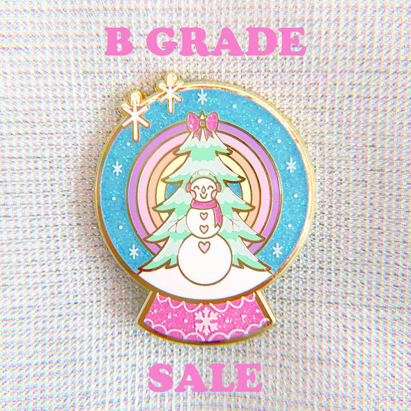 B GRADE SALE - SNOWGLOBE