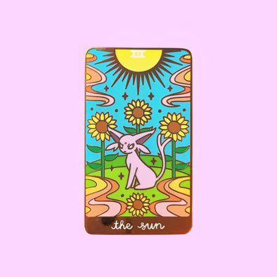 Espeon Tarot Card Enamel Pin