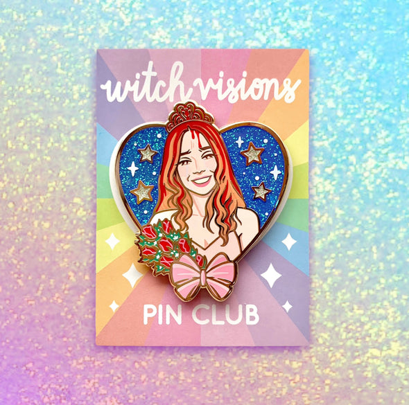 Carrie Enamel Pin