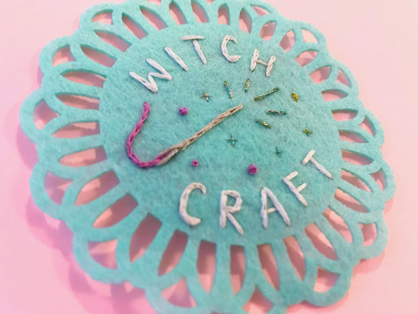 Witch Craft Embroidered Patch
