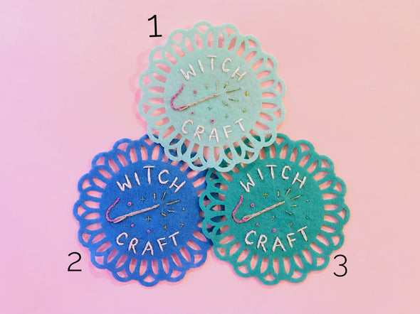 Witch Craft Embroidered Patch