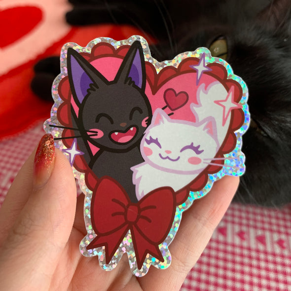 Jiji & Lily Sticker