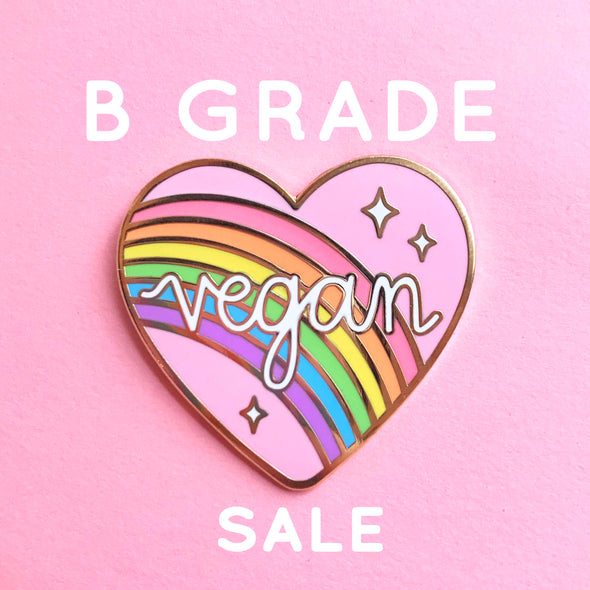B GRADE SALE - VEGAN