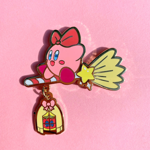 Kirby's Delivery Service Enamel Pin