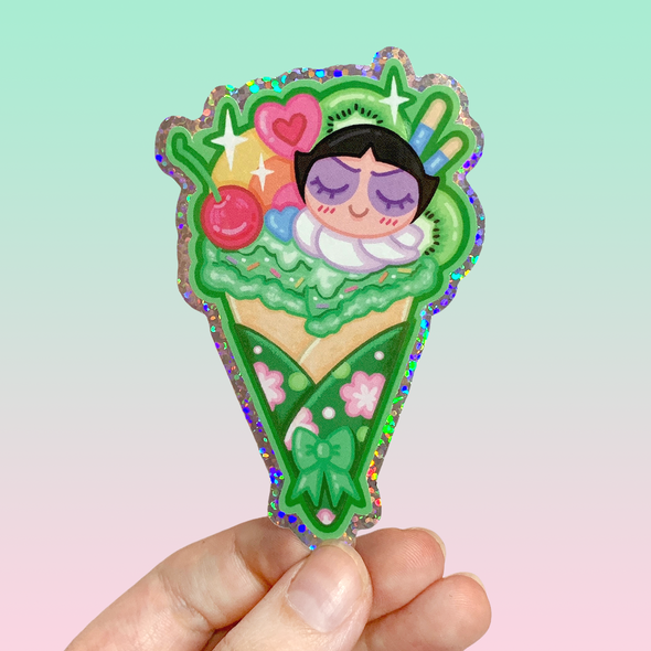 Buttercup's Crepe Sticker