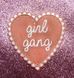 Girl Gang Iron On Patch