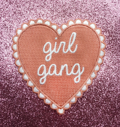 Girl Gang Iron On Patch