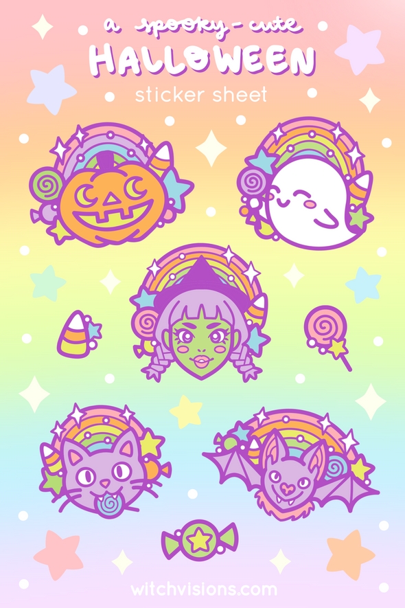 Halloween Sticker Sheet