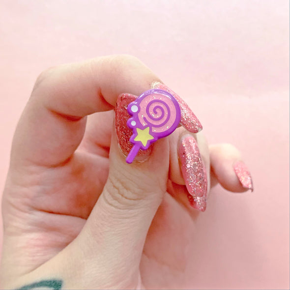 Mini Lollipop Enamel Pin