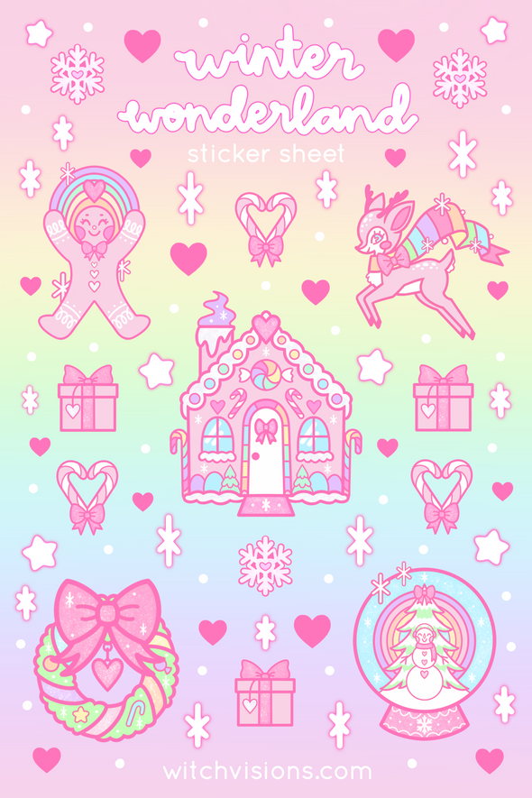 Winter Wonderland Sticker Sheet