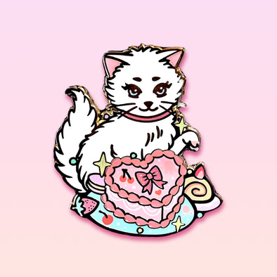 Sweet Kitten Enamel Pin