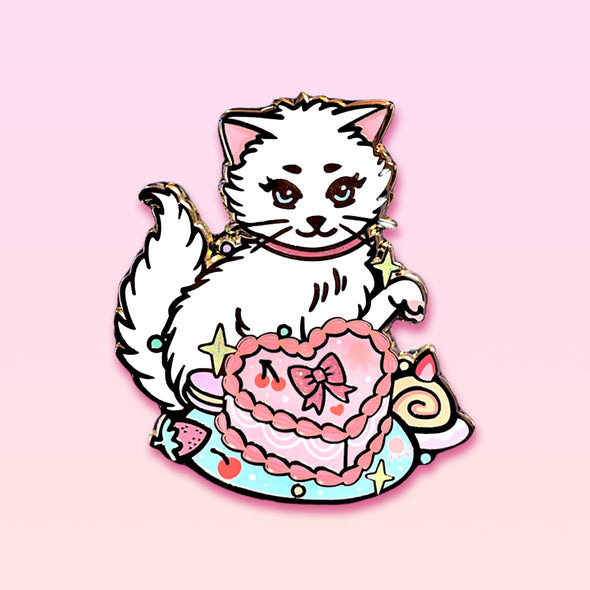 Sweet Kitten Enamel Pin