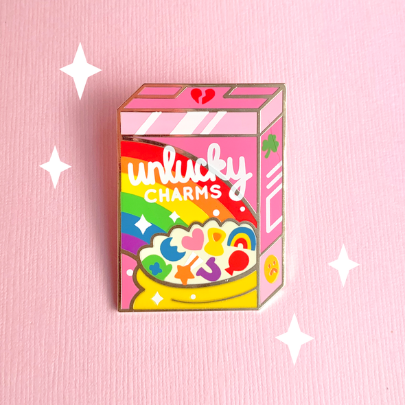 Unlucky Charms Enamel Pin